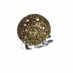 Anillo de plata Glitter - 5X-526