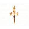 Cruz de Santiago de oro 18 kl - 3-8TO