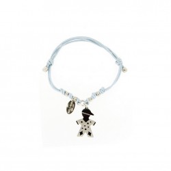 PULSERA PLATA LOTUS - LP1102-2/1