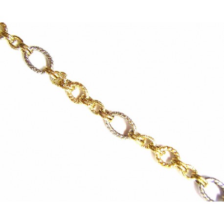 Pulsera de oro de 9 kl con cierre italiano - 9K210154/4.9 Pulsera de oro de 9 kl con cierre italiano - 9K210154/4.9