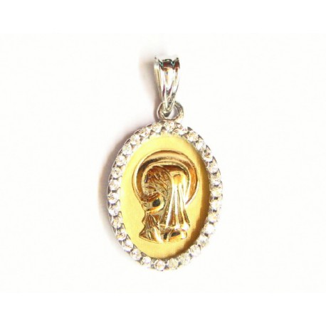 MEDALLA ORO 9KL BICOLOR - 9K16252