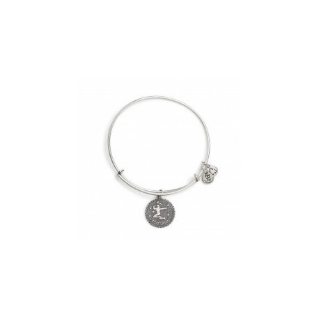 Pulsera de metal platedo con signo Sagitario de Alex and Ani - A07EB40SARS