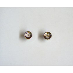 PENDIENTES ORO BLANCO - 2P.00513