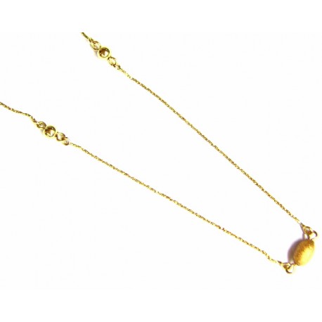 Collar de oro de 18 kl de 45 cms - 2011057/5 Collar de oro de 18 kl de 45 cms - 2011057/5
