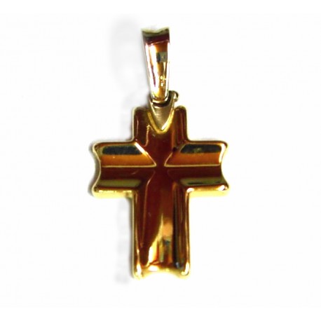 Cruz de oro de 18 kl - DO/476/3.60