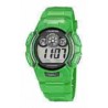 Reloj Calypso cronometro digital con correa de caucho color verde - K5592/6