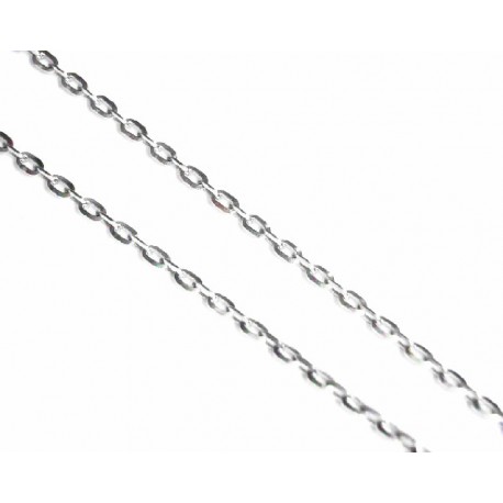 Cadena de oro blanco de 18 kl rodiada - 100048-4D/2.8