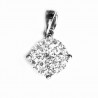 Colgante de oro blanco con diamantes - CP28337/0.27CT