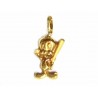 Colgante oro de 18 kl Piolin beisbol - 7409