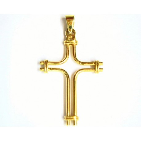 Cruz de oro de 18 kl - 1214861-D/3.20