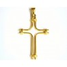Cruz de oro de 18 kl - 1214861-D/3.20