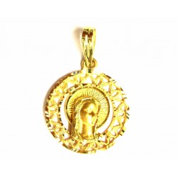 Medalla  oro Virgen Niña -...