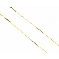 Collar de oro de 18 kl de 40 cms - FR/69/3.5