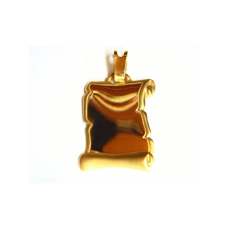 Colgante oro Pergamino -24528