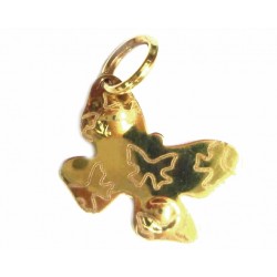 Colgante oro Mariposas-...