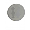Moneda SHAKA acero con pareja de niños 25500169