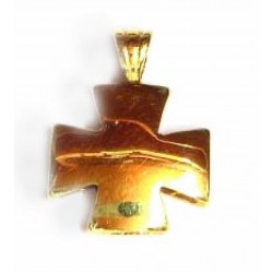 Cruz de oro de 18 kl - 7