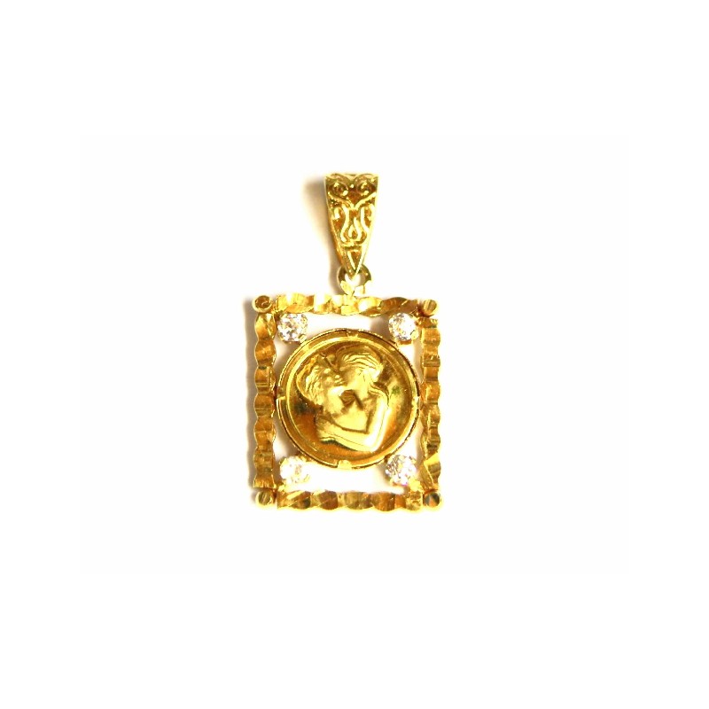 Medalla de oro  Amor  - 8160/1.7