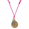 Medalla dorada y medalla ovalada con la Virgen Inmaculada de Pedro Duran  - 00504017