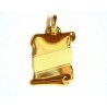 Colgante de oro de 18 kl pergamino - 21194L