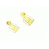 Pendientes oro Piolin 2/00094