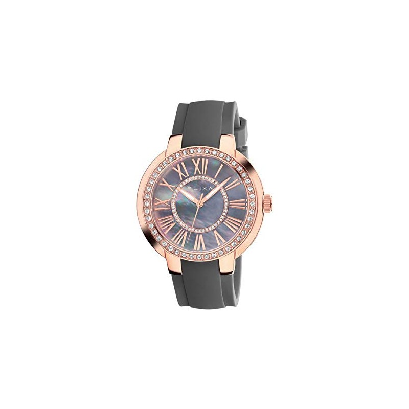 Reloj Elixa Mujer E094-L363 acero bronce y circonitas