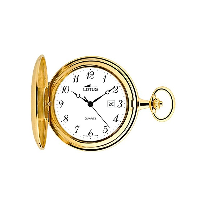 Reloj Lotus de bolsillo dorado para caballero - 9016/C