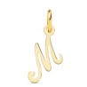 Colgante oro inicial "M" 16224-M