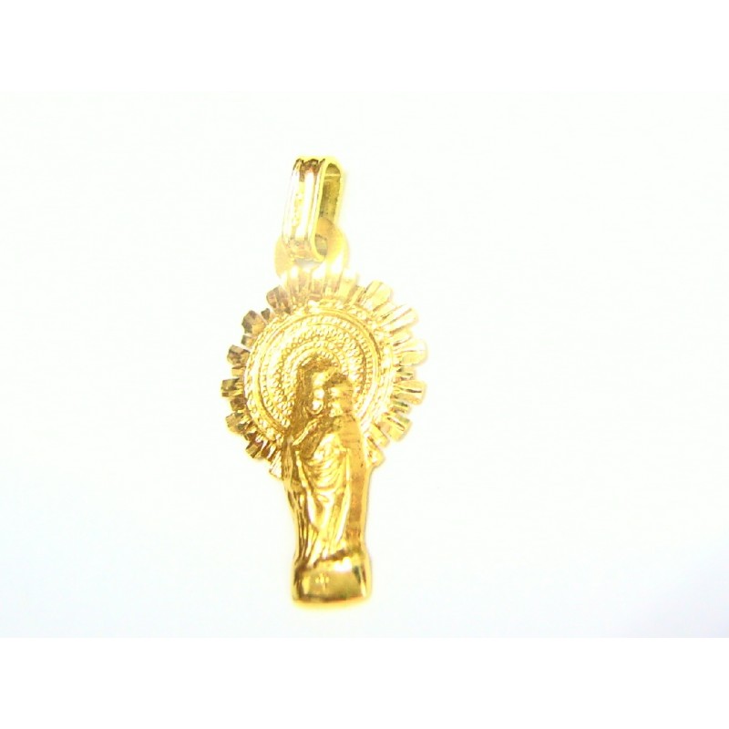 Medalla oro Virgen del Pilar CS21