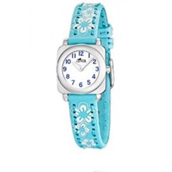 Reloj Niña LOTUS azul flores 15709/4