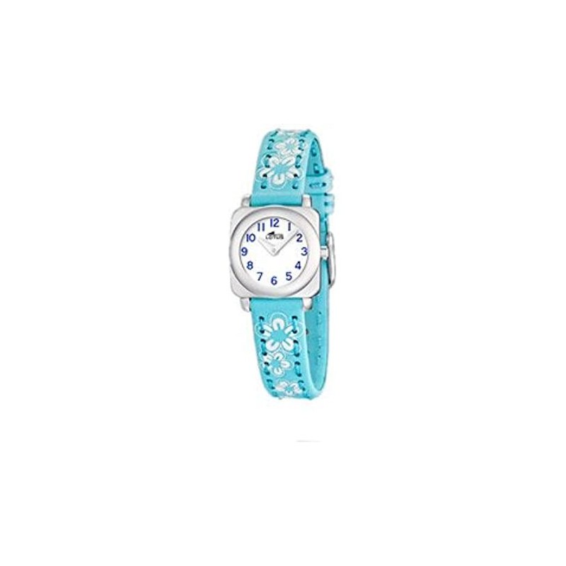 Reloj Niña LOTUS azul flores 15709/4