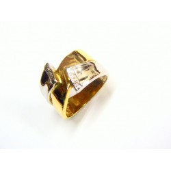 Anillo oro bicolor  - 33/7002/S