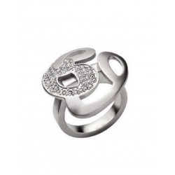 Anillo BREIL de acero y circonitas TJ0651