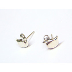 Pendientes de plata Patitos 8X/18