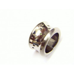 Anillo BREIL de acero y circonitas TJ0765