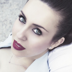 Pendientes de oro blanco con diamante - 75B0001/0.33CT