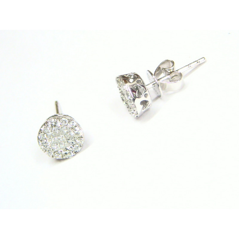 Pendientes de oro con diamantes - CE22416/0.55CT
