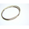 Pulsera triple  de plata 2/315