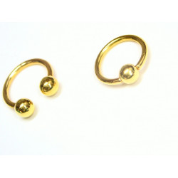 Piercing de oro 18K 32600