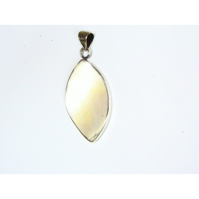 Colgante de plata y nácar G/1649