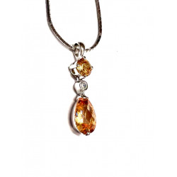 Colgante de plata y piedras naturales 9561.01