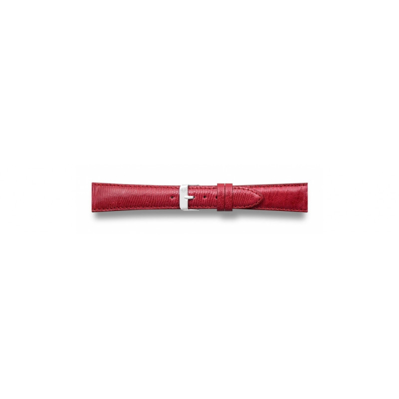 Correa para reloj en piel exótica  en  color rojo 420011
