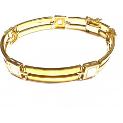 Pulsera oro semirrígida con...