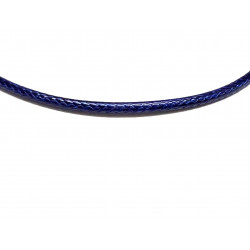 Cordón color para collar con cierre de plata 7-191