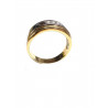Anillo de oro bicolor con circonitas 50162793/6.1