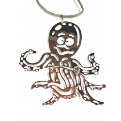 Colgante pulpo bicolor 6X441