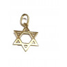 Colgante de oro Estrella de David