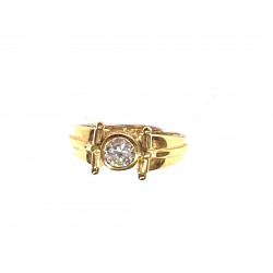Anillo oro amarillo con circonita 51585/X