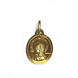 Medalla oro Virgen Niña - 120041