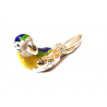 Figura Pájaro en plata y esmalte